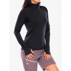 Bluza z zamkiem 1/2 damska Helly Hansen LIFA Tech Lite 1/2 Zip. Czarne bluzy Helly Hansen, l, bez wzorów, bez kaptura. Za 219.99 zł.