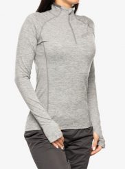 Bluza do biegania damska Inov-8 Train Elite Mid LSZ. Szare bluzy Inov-8, s, bez wzorów, z materiału, bez kaptura. Za 229.80 zł.