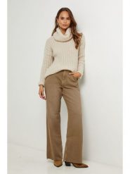 L'armoire de Suzette Golf w kolorze kremowym rozmiar: 34/36. Brązowe golfy L'armoire de Suzette, l, bez wzorów, bez ramiączek. Za 104.99 zł.