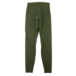 Second life - Legginsy damskie do jogi Lululemon - Stan dobry. Zielone legginsy LULULEMON, m, bez wzorów, z materiału. Za 127.76 zł.