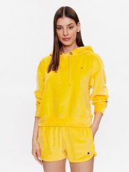 Champion Bluza 116256 Żółty Regular Fit. Żółte bluzy Champion, m, bez wzorów, z bawełny, bez kaptura. Za 169.99 zł.