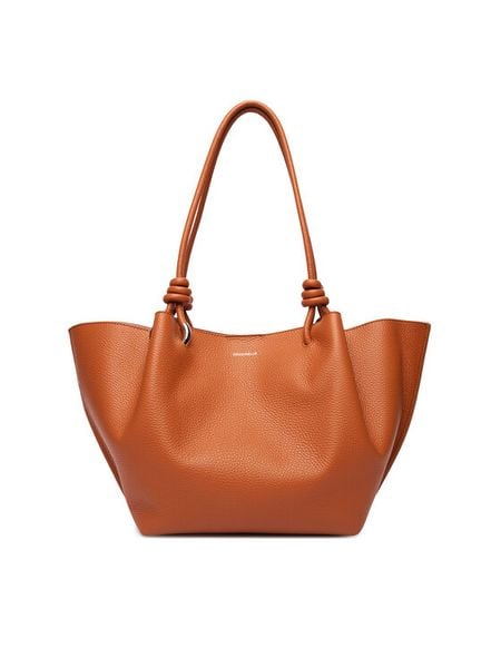 Coccinelle Torebka U07 Coccinellefinn E1 U07 11 02 01 Brązowy. Brązowe shopper Coccinelle, bez wzorów, ze skóry, bez dodatków. Za 1,339.00 zł.