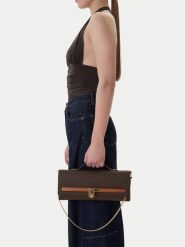 MICHAEL Michael Kors Torebka 30R6GHMC8B Brązowy. Brązowe torebki klasyczne MICHAEL Michael Kors, bez wzorów, ze skóry, bez dodatków. Za 859.99 zł.