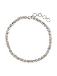 Otazu Naszyjnik z kryształami Swarovski - dł. 43 cm rozmiar: onesize. Szare naszyjniki Otazu, z kryształem, z mosiądzu. Za 130.99 zł.