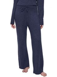 Triumph Spodnie w kolorze granatowym rozmiar: 46. Niebieskie spodnie materiałowe Triumph, bez wzorów, z materiału, z podwyższonym stanem. Za 91.56 zł.