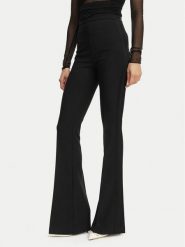 Elisabetta Franchi Spodnie materiałowe PA-184-62E2-V290 Czarny Slim Fit. Czarne spodnie materiałowe Elisabetta Franchi, bez wzorów, z materiału. Za 1,239.00 zł.