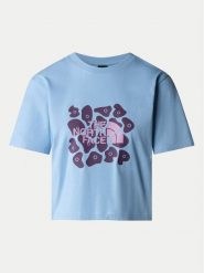 The North Face T-Shirt NF0A880M Niebieski Regular Fit. Niebieskie t-shirty The North Face, m, bez wzorów, z bawełny, bez kołnierzyka, bez ramiączek. Za 169.99 zł.