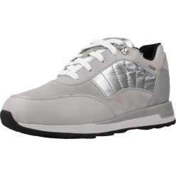 Kapcie GEOX D NEW ANEKO B ABX Srebrny. Szare obuwie domowe Geox, bez wzorów, ze skóry, bez zapięcia. Za 314.99 zł.