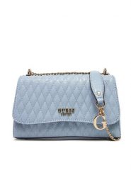 Guess Torebka HWGG96 26210 Niebieski. Niebieskie torebki klasyczne Guess, z aplikacjami, ze skóry, bez dodatków. Za 389.99 zł.