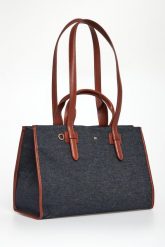 Torebka jeasnowa shopperka Giannadenim WEEKEND MAX MARA. Shopper Weekend Max Mara, bez wzorów, bez dodatków. Za 1,549.00 zł.