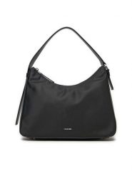 Calvin Klein Torebka Ck Sense Md Shoulder Bag_Nylon K60K612797 Czarny. Czarne torebki klasyczne Calvin Klein, bez wzorów, z nylonu, bez dodatków. Za 279.99 zł.