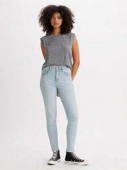 Levi's Dżinsy "721" - Skinny fit - w kolorze błękitnym rozmiar: W28/L32. Niebieskie jeansy Levi's®, l, z aplikacjami, z podwyższonym stanem. Za 184.89 zł.