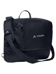 Torba na ramię VAUDE CityMessenger. Czarne torby na laptopa Vaude, bez wzorów, z materiału, na ramię. Za 433.45 zł.