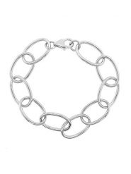 CHARM'S Srebrna bransoletka rozmiar: onesize. Szare bransoletki CHARM'S, srebrne. Za 250.94 zł.