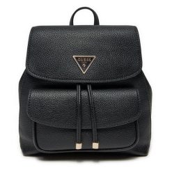 Plecak Guess. Czarne plecaki Guess, z aplikacjami. Za 319.99 zł.