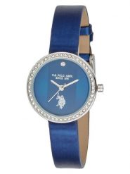 U.S. Polo Assn. Zegarek kwarcowy w kolorze srebrno-niebieskim rozmiar: onesize. Niebieskie, analogowe zegarki U.S. Polo Assn., metalowe. Za 173.99 zł.