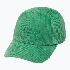 Czapka z daszkiem damska Billabong Essential Cord. Zielone czapki Billabong, bez wzorów. Za 109.99 zł.