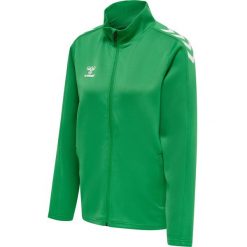 Bluza sportowa damska Hummel half zip Core XK. Zielone bluzy Hummel, xs, bez wzorów, z dresówki, bez kaptura. W wyprzedaży za 197.00 zł.