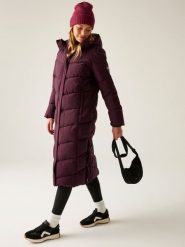 Regatta Płaszcz pikowany "Eloria" w kolorze bordowym rozmiar: 38. Czerwone płaszcze Regatta, bez wzorów, bez kaptura. Za 292.89 zł.