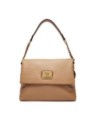 LOVE MOSCHINO Torebka JC4271PP0LKB0106 Beżowy. Brązowe torebki klasyczne Love Moschino, bez wzorów, ze skóry, bez dodatków. Za 539.99 zł.