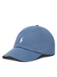 Polo Ralph Lauren Czapka z daszkiem 211912843063 Niebieski. Niebieskie czapki Polo Ralph Lauren, bez wzorów, z bawełny. Za 259.99 zł.