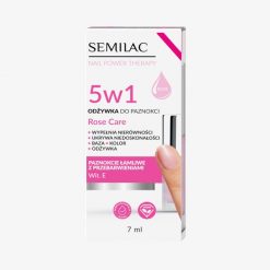 Semilac Odżywka do paznokci Nail Power Therapy 5w1 Rose Care 7 ml. Pielęgnacja paznokci Semilac. W wyprzedaży za 17.24 zł.