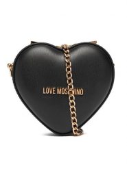 LOVE MOSCHINO Torebka JC4326PP0NKV0000 Czarny. Czarne torebki klasyczne Love Moschino, bez wzorów, ze skóry, bez dodatków. Za 639.99 zł.
