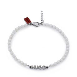 Bransoletka HUGO. Białe bransoletki Hugo. Za 329.99 zł.