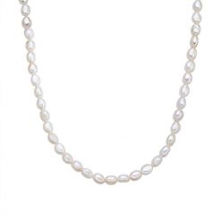 Valero Pearls Naszyjnik z pereł srebro wysokiej próby Perła hodowlana słodkowodna żółte złoto Naszyjniki 1 ct Damski. Żółte naszyjniki Valero Pearls, z perłą, pozłacane. Za 348.99 zł.