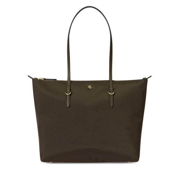 Torebka LAUREN RALPH LAUREN. Zielone shopper Lauren Ralph Lauren, bez wzorów, bez dodatków. Za 639.99 zł.