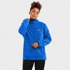 Bluza polarowa damska z kapturem Montreux-W. Niebieskie bluzy SIROKO, xl, bez wzorów, z polaru, z kapturem. W wyprzedaży za 146.95 zł.