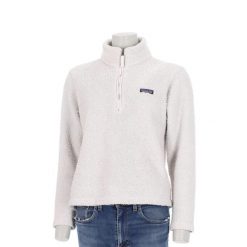 Second life - Patagonia bluza polarowa damska Los Gatos - Stan bardzo dobry. Białe bluzy Patagonia, l, bez wzorów, z materiału, bez kaptura. Za 255.56 zł.