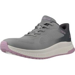 Buty SKECHERS BOBS SQUAD 4 STAPLE LOOK Szary. Szare trekkingi Skechers, z syntetyku, trekkingowe. Za 368.99 zł.