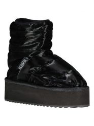 Geographical Norway Botki "Ornella" w kolorze czarnym rozmiar: 40. Czarne botki Geographical Norway, bez wzorów, bez obcasa, na platformie, bez zapięcia. Za 113.99 zł.