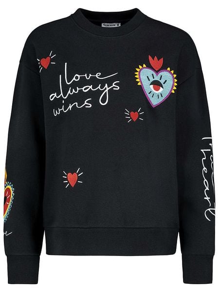 Sublevel Bluza w kolorze czarnym rozmiar: M. Czarne bluzy Sublevel, m, bez wzorów, bez kaptura. Za 148.96 zł.