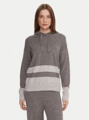 United Colors Of Benetton Sweter 102HE203V Szary Boxy Fit. Szare swetry United Colors of Benetton, m, bez wzorów, z syntetyku, bez ramiączek. Za 369.99 zł.