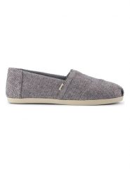 TOMS Espadryle w kolorze szarym rozmiar: 36. Szare espadryle Toms, bez wzorów, bez obcasa, bez zapięcia. Za 145.26 zł.