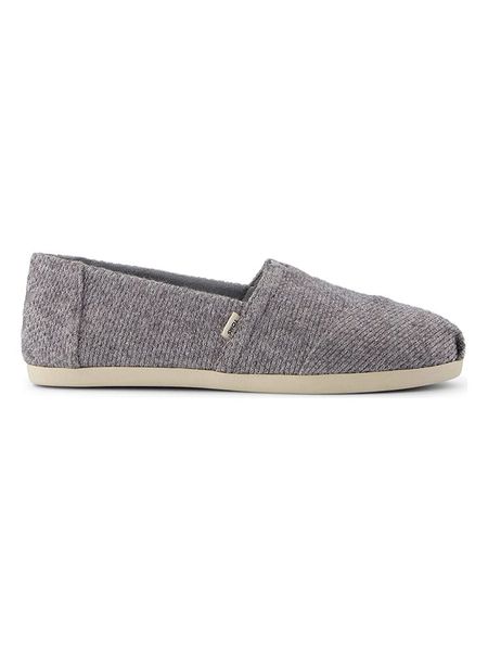 TOMS Espadryle w kolorze szarym rozmiar: 36. Szare espadryle Toms, bez wzorów, bez obcasa, bez zapięcia. Za 166.32 zł.