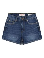 Vingino Szorty dżinsowe "Dora" w kolorze niebieskim rozmiar: 158. Niebieskie szorty Vingino, bez wzorów, klasyczne, z podwyższonym stanem. Za 95.99 zł.