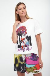 Bluza damska z krótki rękawem SPORTALM. Bluzy Sportalm, bez wzorów, bez kaptura. Za 839.00 zł.