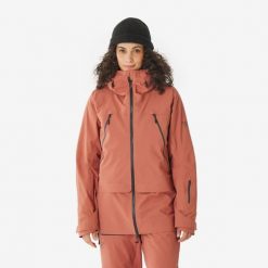 Kurtka narciarska damska Simond FR900 freeride. Brązowe kurtki narciarskie SIMOND, m, bez wzorów, bez kaptura, narciarskie. Za 879.99 zł.