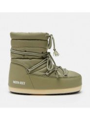 Moon Boot Botki zimowe "Evx" w kolorze khaki rozmiar: 37/38. Brązowe botki Moon Boot, na zimę, bez wzorów, z materiału, bez obcasa, bez zapięcia. Za 484.31 zł.