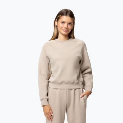 Bluza damska Pitbull Discovery Crewneck Sweatshirt. Brązowe bluzy PITBULL, m, bez wzorów, z bawełny, bez kaptura. Za 169.99 zł.