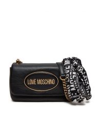 LOVE MOSCHINO Torebka JC4032PP1LLE100A Czarny. Czarne torebki klasyczne Love Moschino, bez wzorów, ze skóry, bez dodatków. Za 469.99 zł.