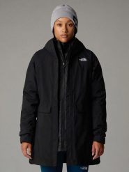 The North Face Parka funkcyjna 3w1 w kolorze czarnym rozmiar: L. Czarne kurtki sportowe The North Face, l, sportowe, bez kaptura. Za 944.42 zł.