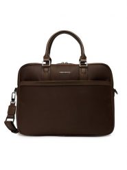 Gino Rossi Torba na laptopa 06A10936-3 Brązowy. Brązowe torebki klasyczne Gino Rossi, bez wzorów, z materiału, bez dodatków. Za 279.99 zł.