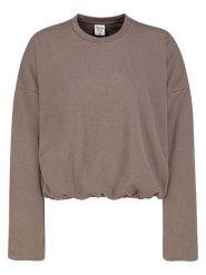 Sublevel Bluza w kolorze jasnobrązowym rozmiar: L. Brązowe bluzy sportowe Sublevel, l, bez wzorów, bez kaptura. Za 135.45 zł.