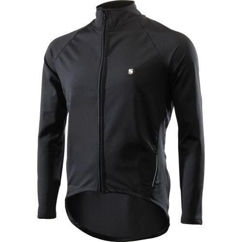 Zimowa kurtka softshellowa Sixs Twister. Czarne kurtki sportowe SIXS, na zimę, bez wzorów, bez kaptura, rowerowe. W wyprzedaży za 641.00 zł.