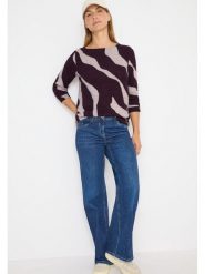 Cecil Sweter w kolorze fioletowym rozmiar: XXL. Różowe swetry Cecil, xxl, bez wzorów, bez ramiączek. Za 135.17 zł.