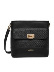 Lasocki Torebka CEO-LSK-M-003-07 Czarny. Czarne listonoszki Lasocki, bez wzorów, z materiału, bez dodatków. Za 149.99 zł.